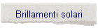 Brillamenti solari